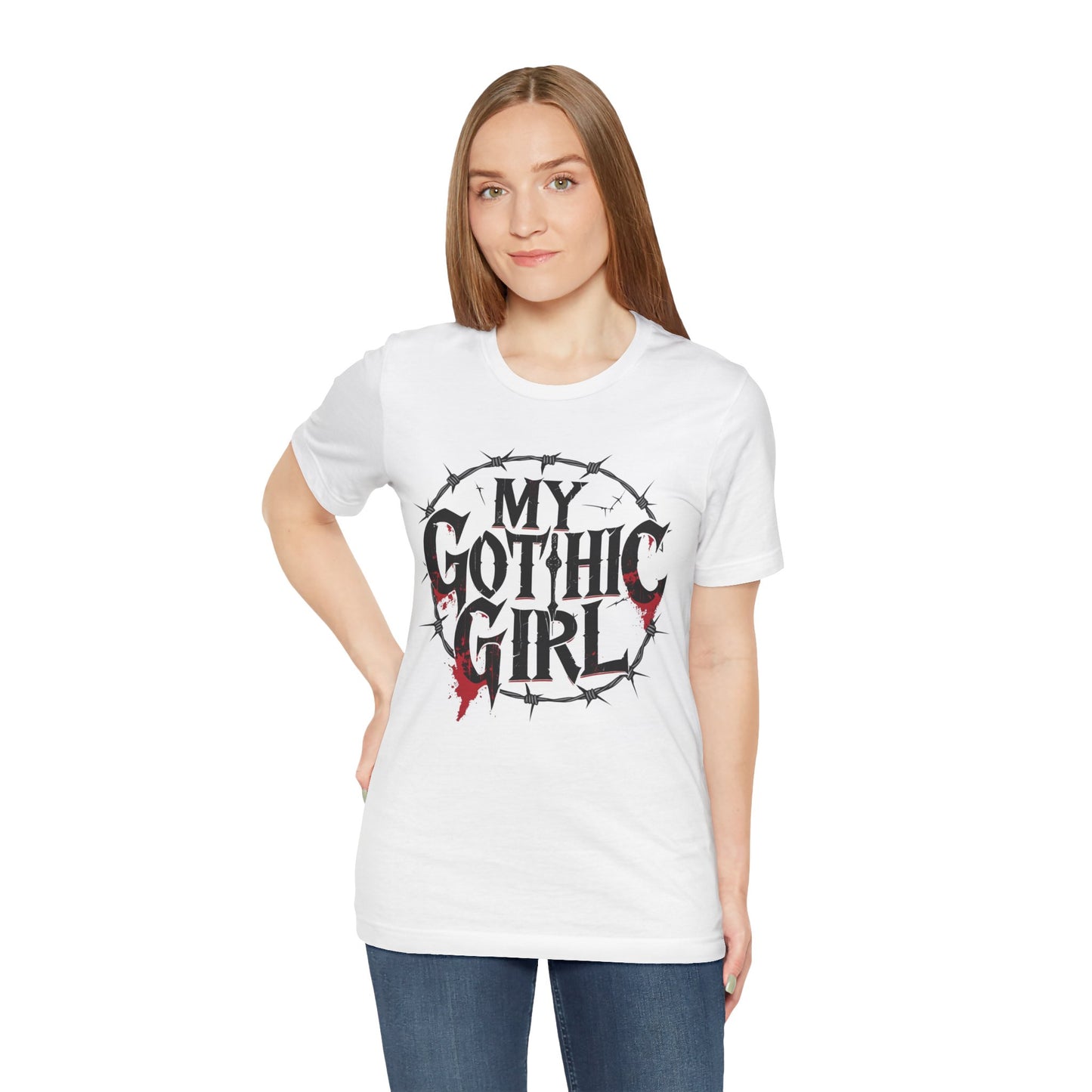My Gothic Girl Graphic Poetic Goth Graphic Tee – My Gothic Girl