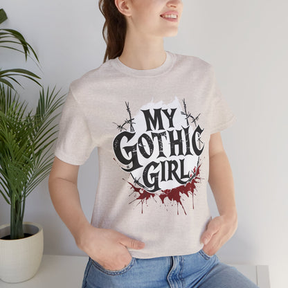 My Gothic Girl Graphic Poetic Goth Graphic Tee – My Gothic Girl