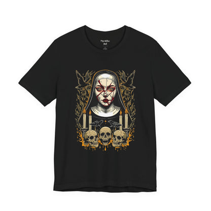 Nocturne Nun Gothic Pop Art T-Shirt