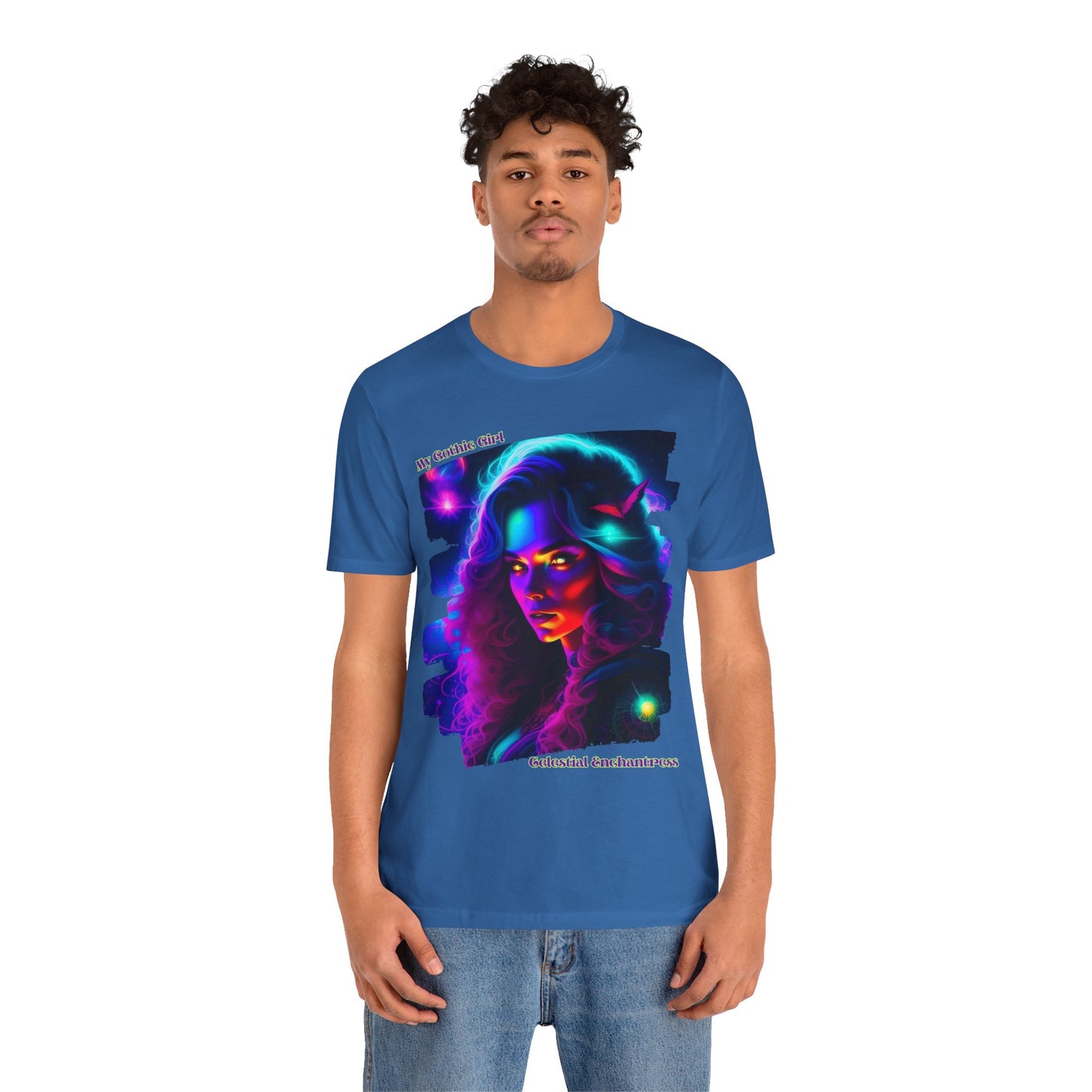 Celestial Enchantress Poetic Goth Graphic Tee – My Gothic Girl