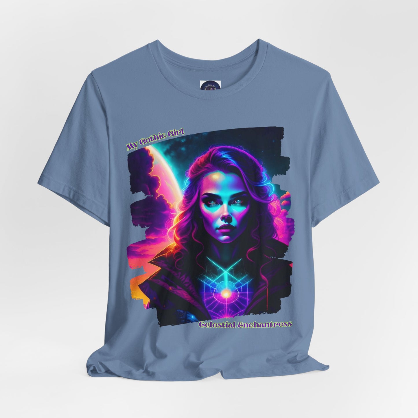 Celestial Enchantress Poetic Goth Graphic Tee – My Gothic Girl