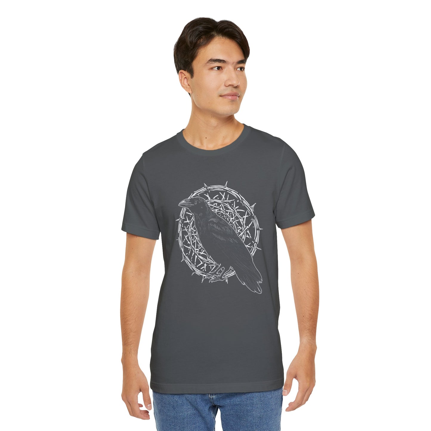 Thorn & Raven Gothic Graphic T-Shirt – Alt Aesthetic Poetic Goth Streetwear