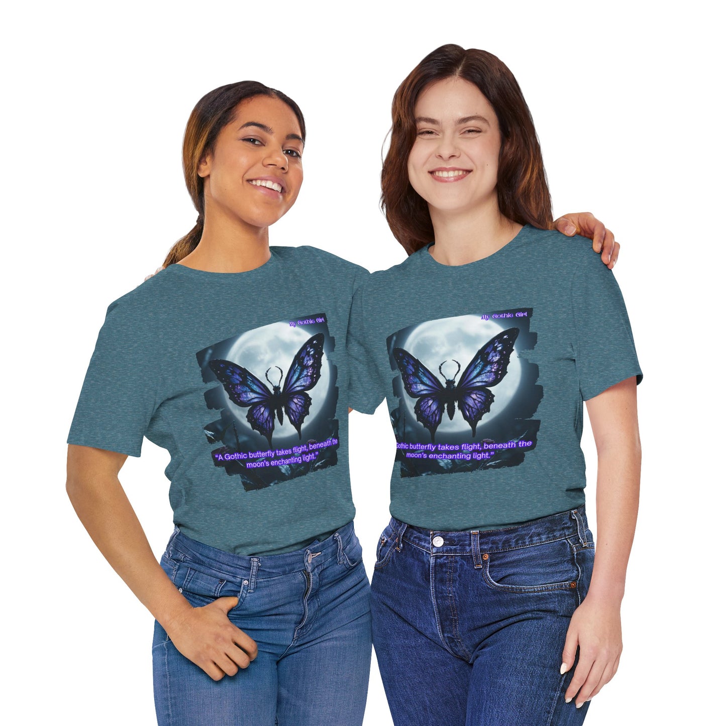 My Gothic Girl Graphic Tee – Whimsy Goth Streetwear, Dark Poetry Fashion, Alt Aesthetic Apparel