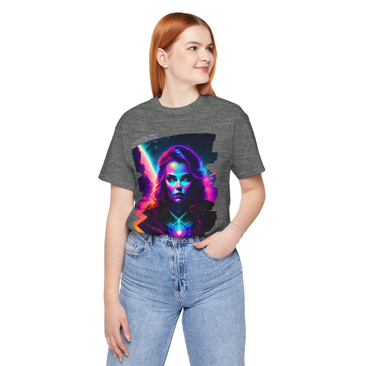 Celestial Enchantress Poetic Goth Graphic Tee – My Gothic Girl