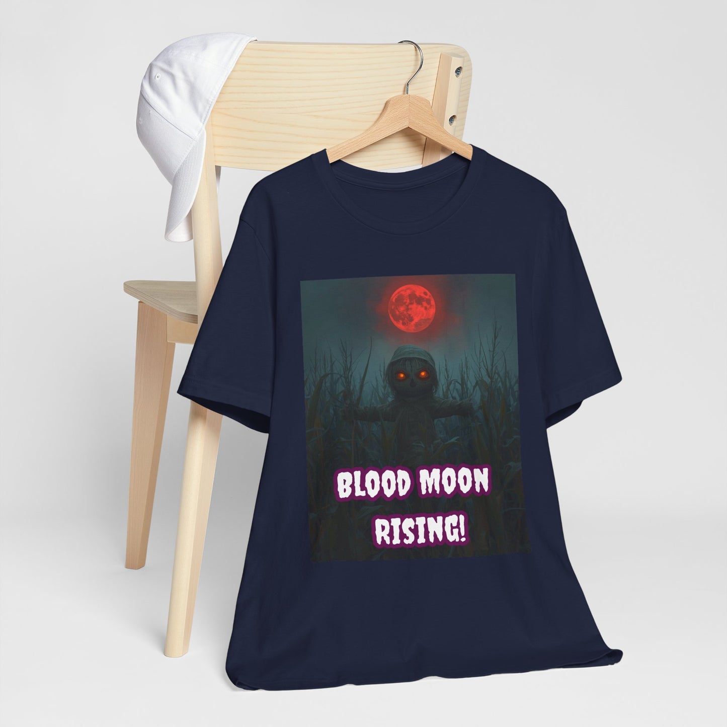 My Gothic Girl "Blood Moon Rising" Graphic T-Shirt Unisex Gothic Dark Fashion Casual Wear