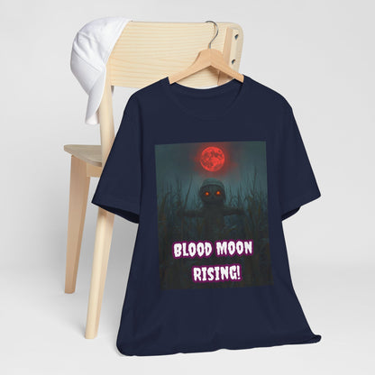 My Gothic Girl "Blood Moon Rising" Graphic T-Shirt Unisex Gothic Dark Fashion Casual Wear