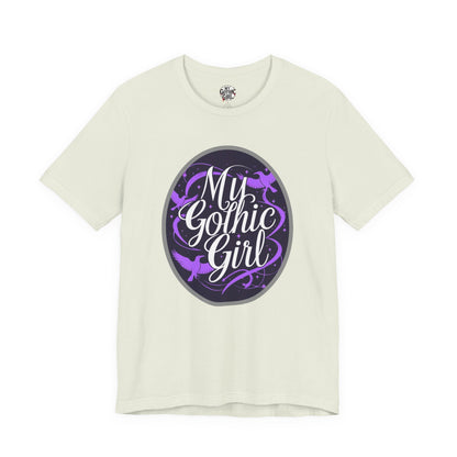 My Gothic Girl Poetic Goth Graphic Tee – Dark Alt Aesthetic Streetwear Fashion