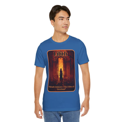 “Lilith  —  Eden’s Outcast, The Price of Freedom.” Graphic T-Shirt – Alt Aesthetic Poetic Goth Street-wear