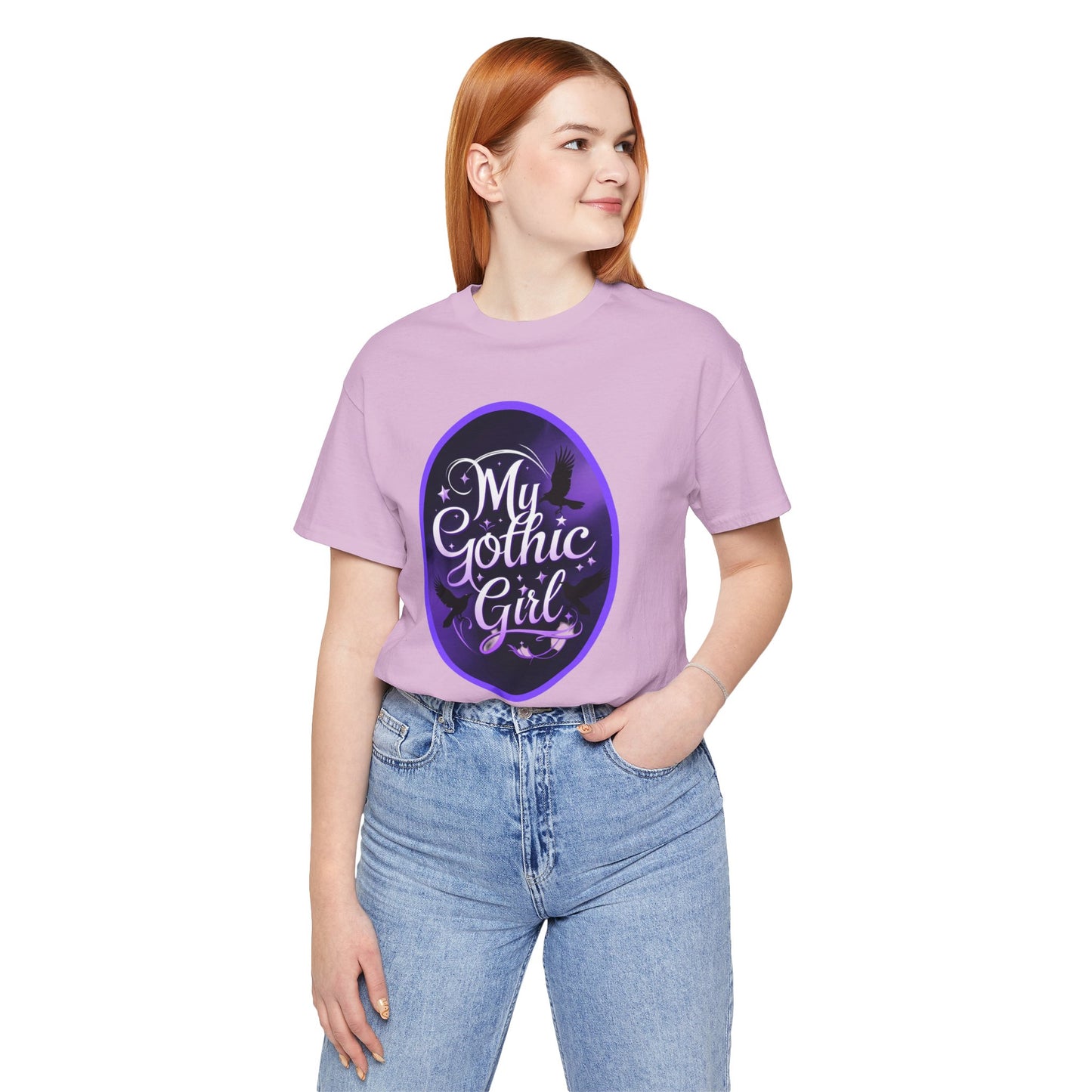 My Gothic Girl Poetic Goth Graphic Tee – Dark Alt Aesthetic Streetwear Fashion