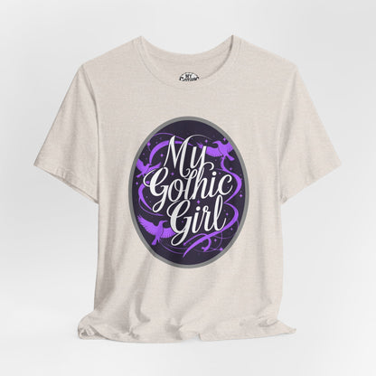 My Gothic Girl Poetic Goth Graphic Tee – Dark Alt Aesthetic Streetwear Fashion