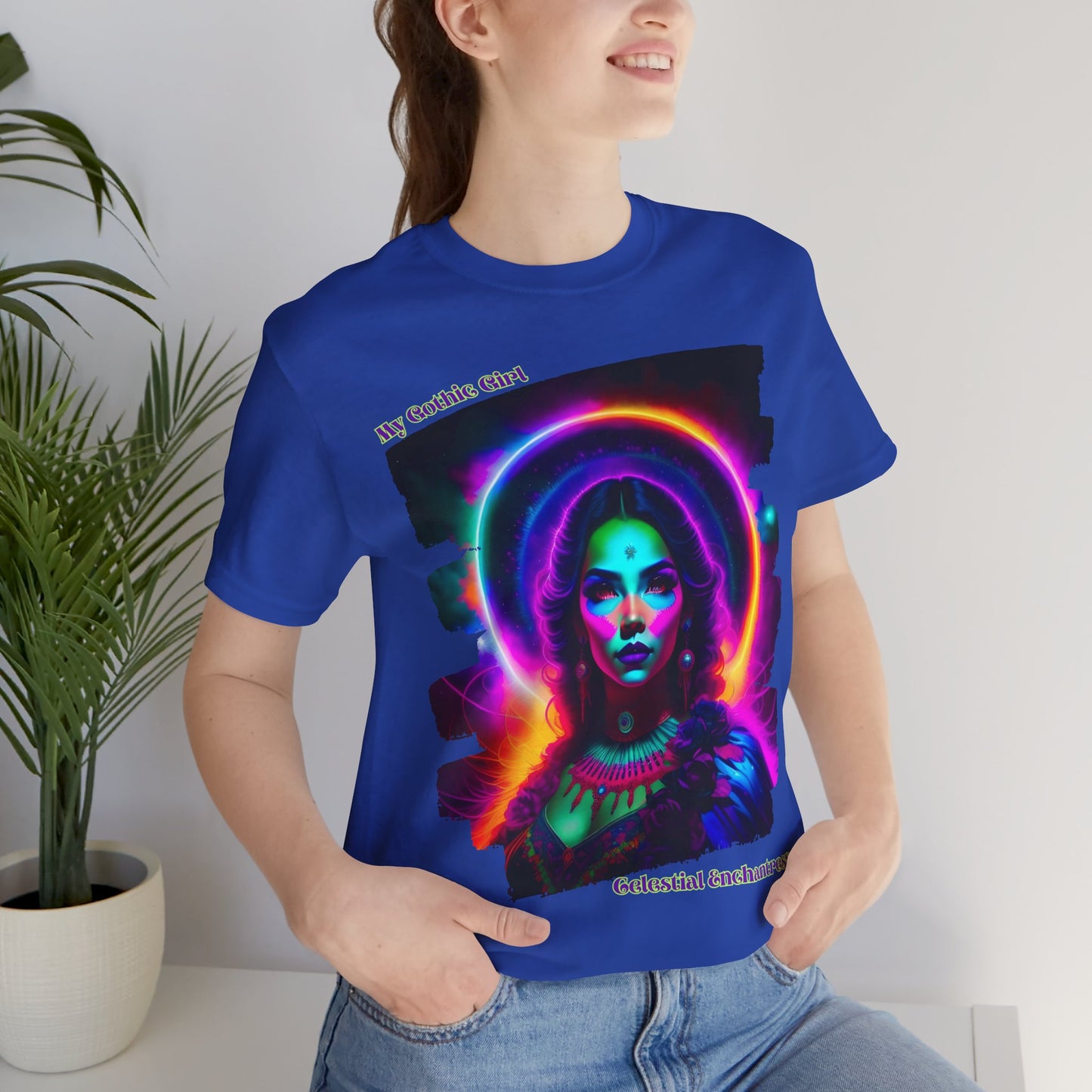 Celestial Enchantress Poetic Goth Graphic Tee – My Gothic Girl