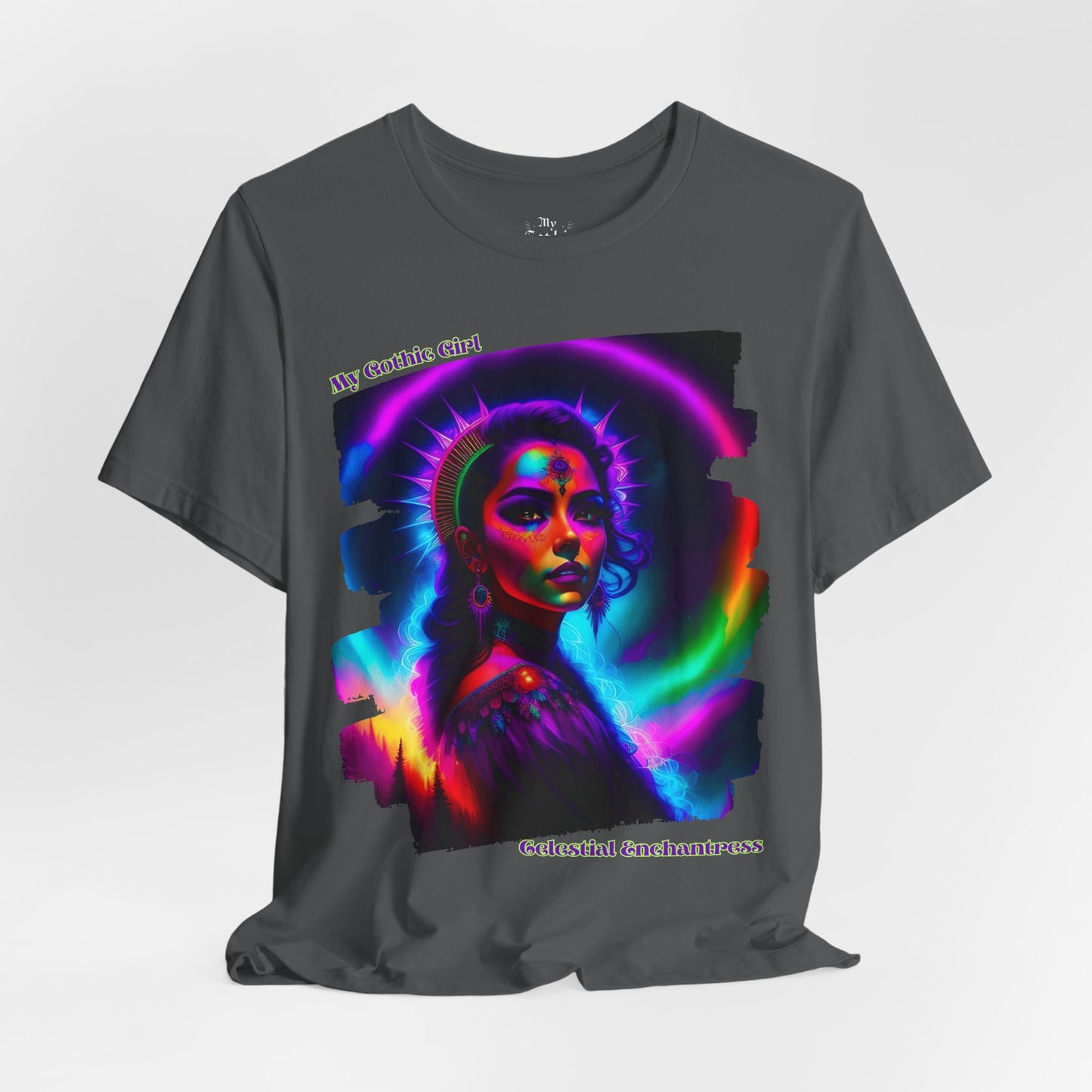 Celestial Enchantress Poetic Goth Graphic Tee – My Gothic Girl