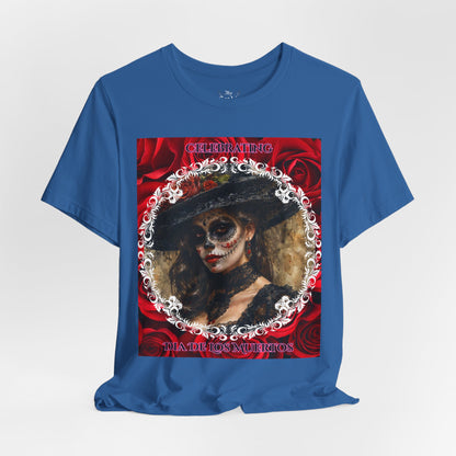 My Gothic Girl Dia De Los Muertos Graphic Tee – Gothic Streetwear, Whimsy Goth, Dark Poetry Alt Fashion