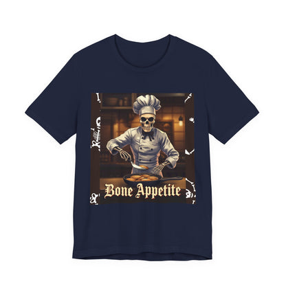 My Gothic Girl "Bone Appetite" Graphic T-Shirt Unisex Gothic Dark Fashion Casual Wear