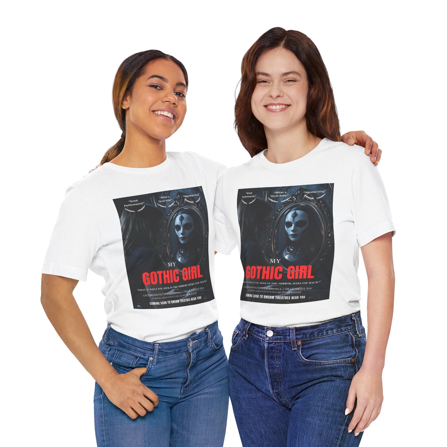 My Gothic Girl Graphic Tee – Whimsy Goth Streetwear, Dark Poetry Fashion, Alt Aesthetic Apparel