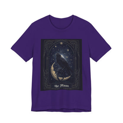 My Gothic Girl "Raven Moon" Graphic T-Shirt Unisex Gothic Dark Fashion Casual Wear