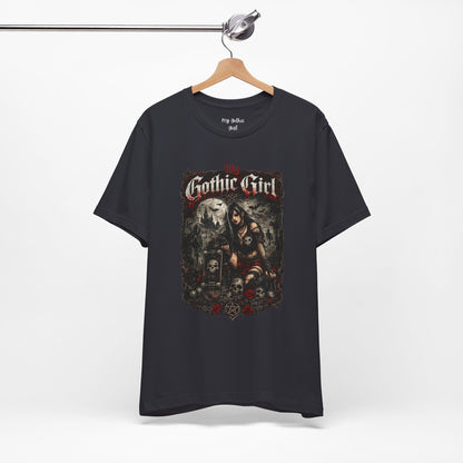 My Gothic Girl - Skater Girl Short Sleeve T Shirt