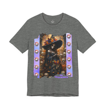 My Gothic Girl Dia De Los Muertos Graphic Tee – Gothic Streetwear, Whimsy Goth, Dark Poetry Alt Fashion