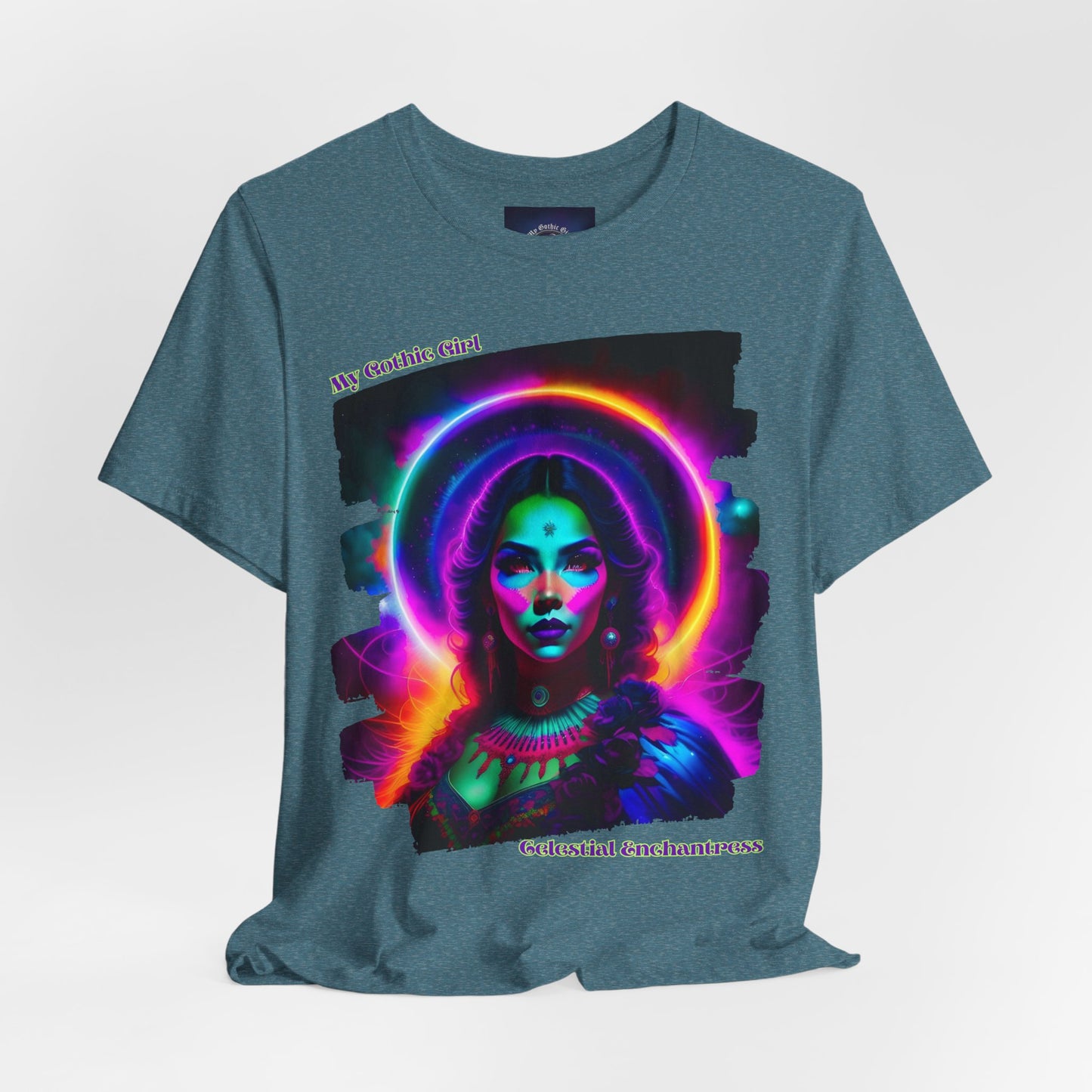 Celestial Enchantress Poetic Goth Graphic Tee – My Gothic Girl