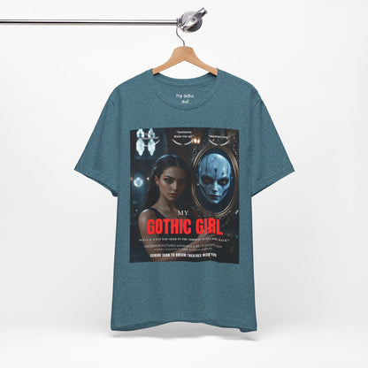 My Gothic Girl T-Shirt "Movie Poster" – Whimsy Goth Streetwear, Dark Poetry Fashion, Alt Aesthetic Apparel