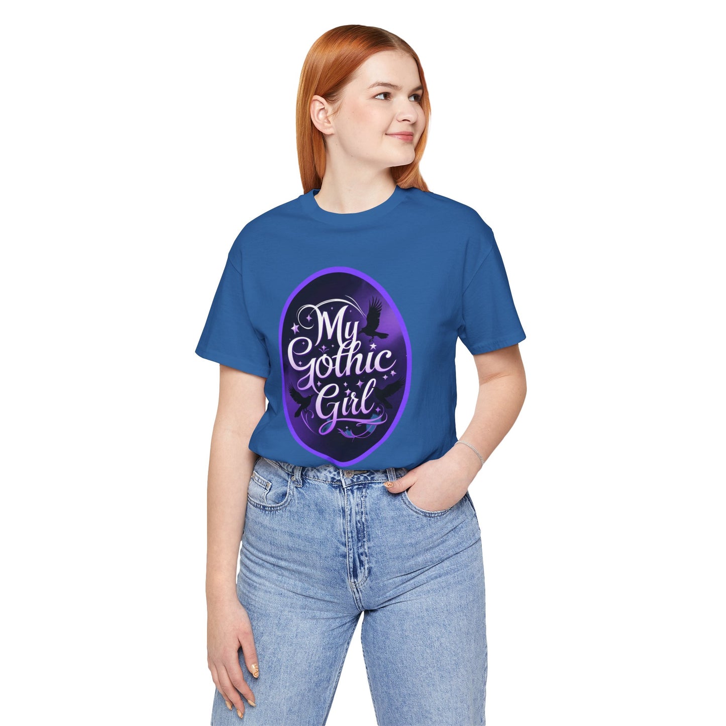 My Gothic Girl Poetic Goth Graphic Tee – Dark Alt Aesthetic Streetwear Fashion