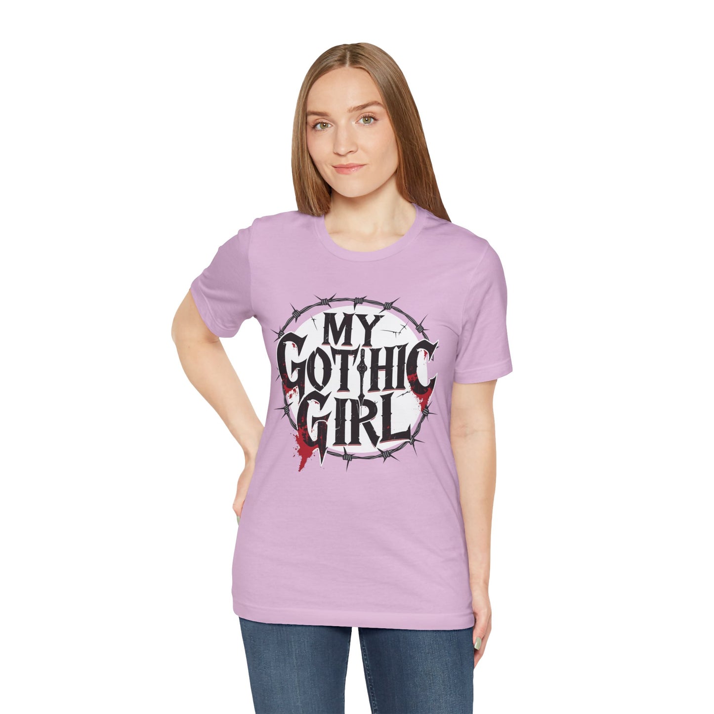 My Gothic Girl Graphic Poetic Goth Graphic Tee – My Gothic Girl