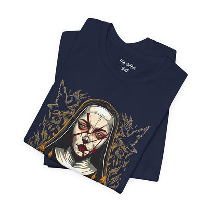 Nocturne Nun Gothic Pop Art T-Shirt