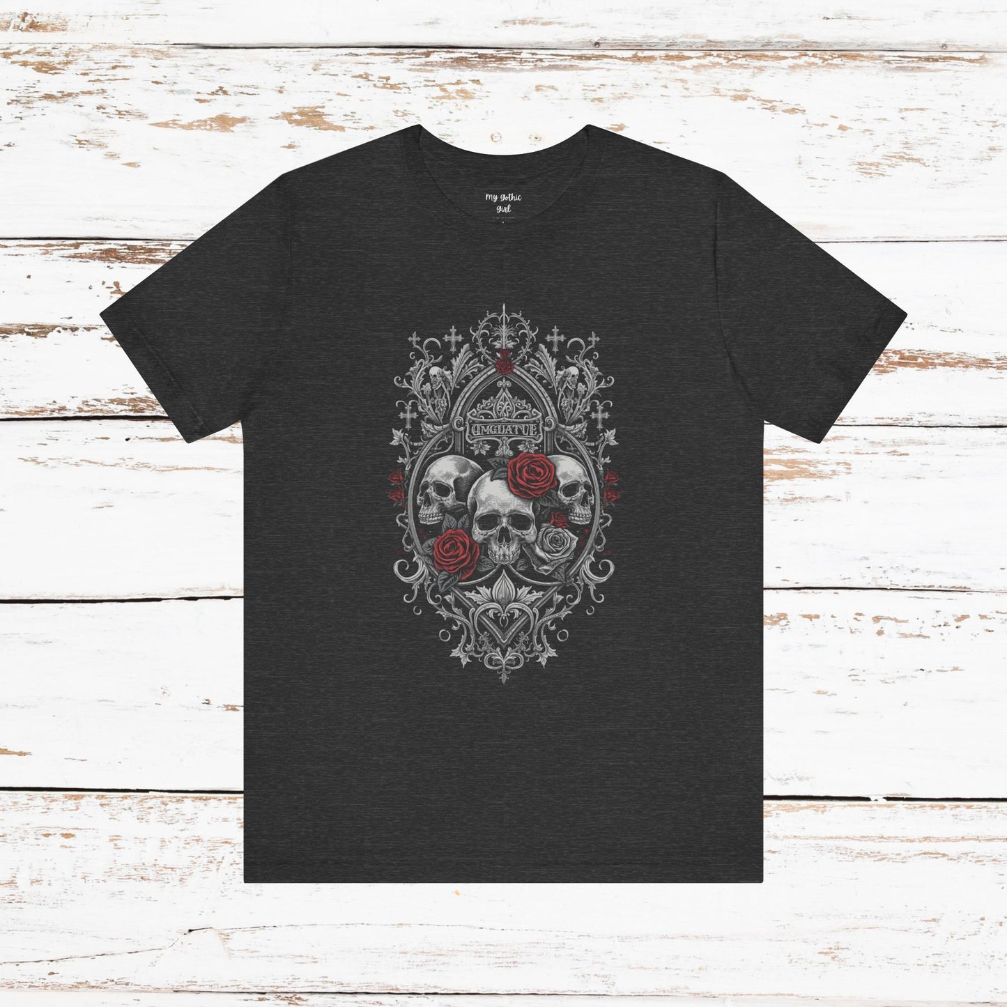 Skull & Roses Gothic Tee