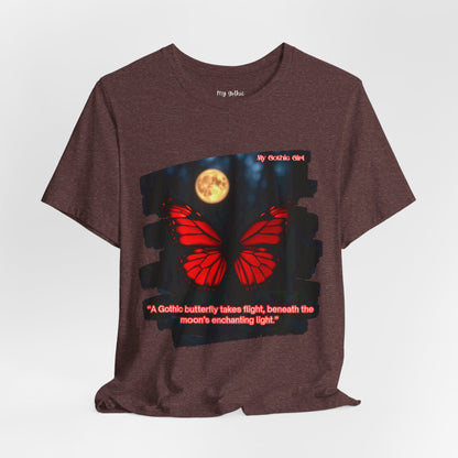 My Gothic Girl Graphic Tee – Whimsy Goth Streetwear, Dark Poetry Fashion, Alt Aesthetic Apparel