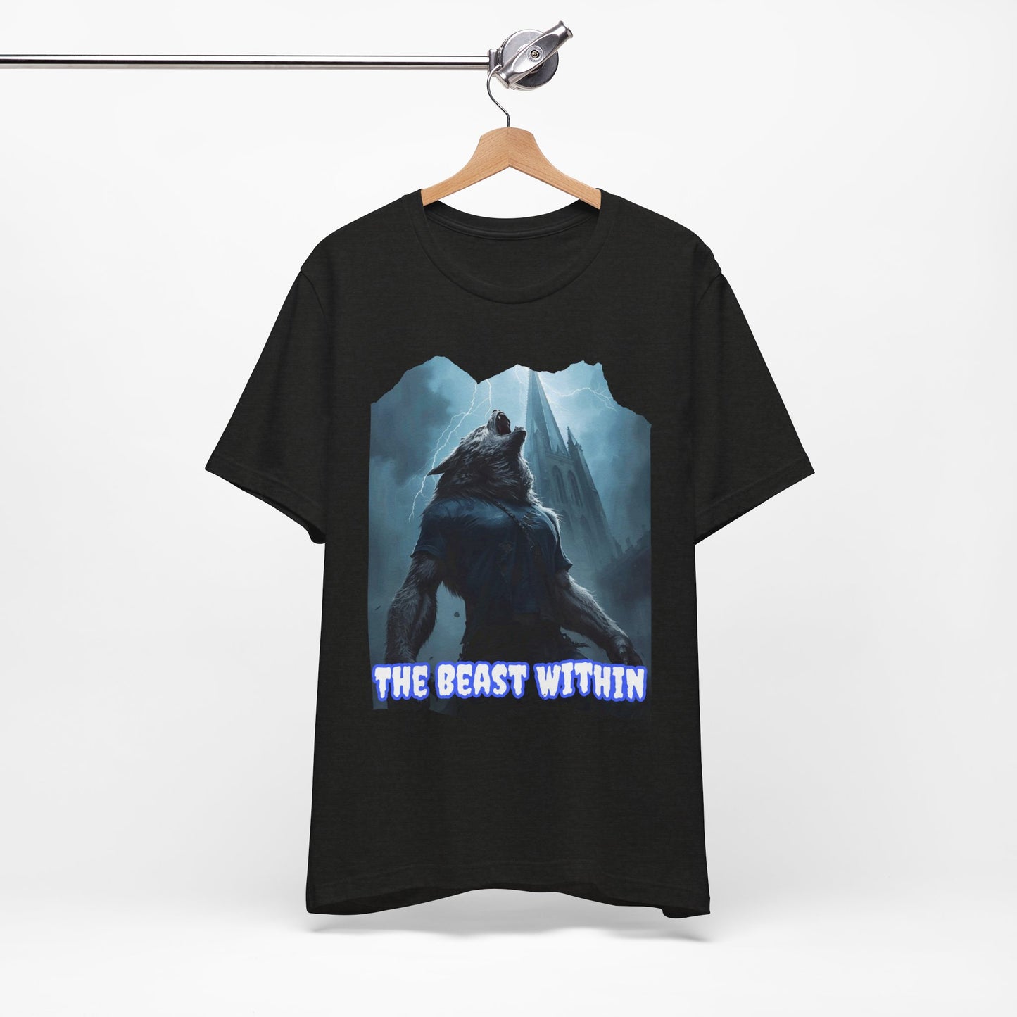 My Gothic Girl "The Beast Within" Graphic T-Shirt Unisex Gothic Dark Fashion Casual Wear