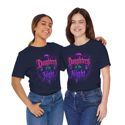 Daughters of the Night Tee — Gothic Vampire Moon Graphic T-Shirt
