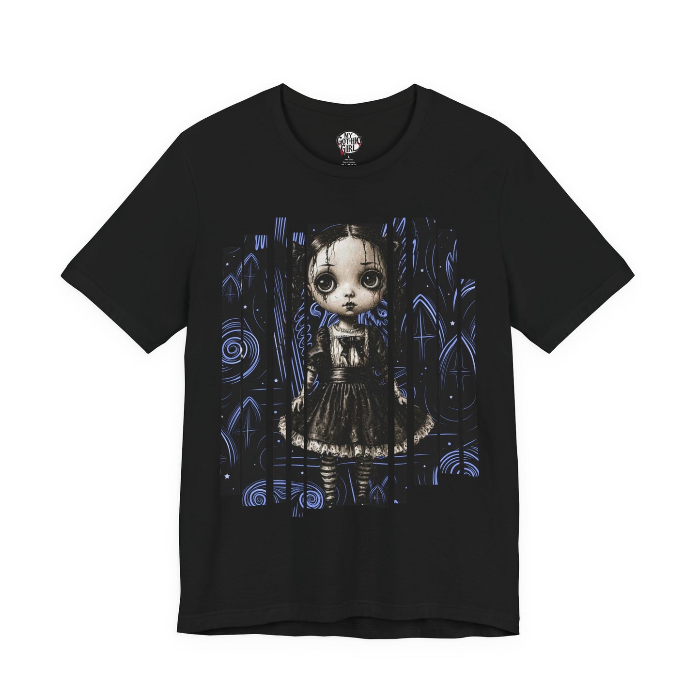 My Gothic Girl "Gothic Doll" Tee - Whimsy Goth, Gothic Fashion, Street Wear, Alt Design, Punk Fashion