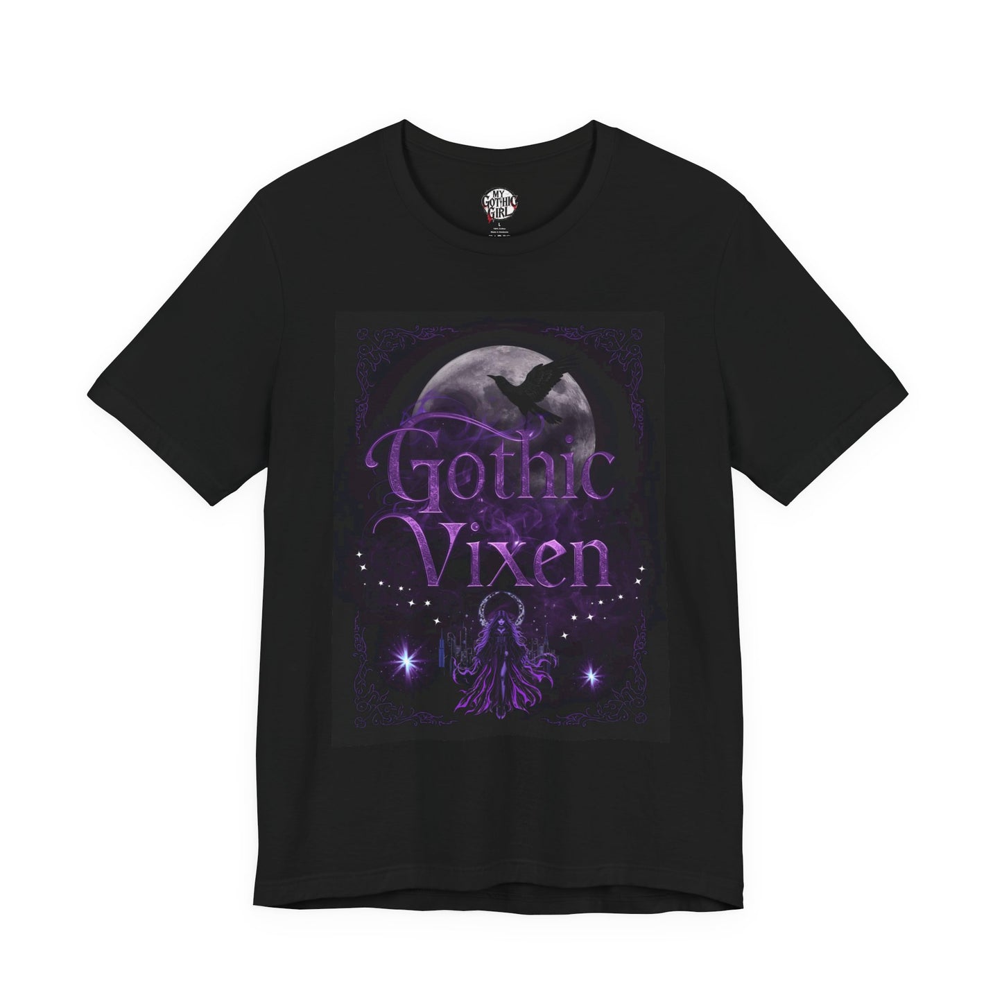 My Gothic Girl - "Gothic Vixen" Graphic T-Shirt – Alt Aesthetic Poetic Goth Street-wear
