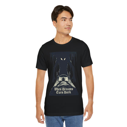 "When Dreams Turn Dark" Gothic Art Bad Dreams T Shirt