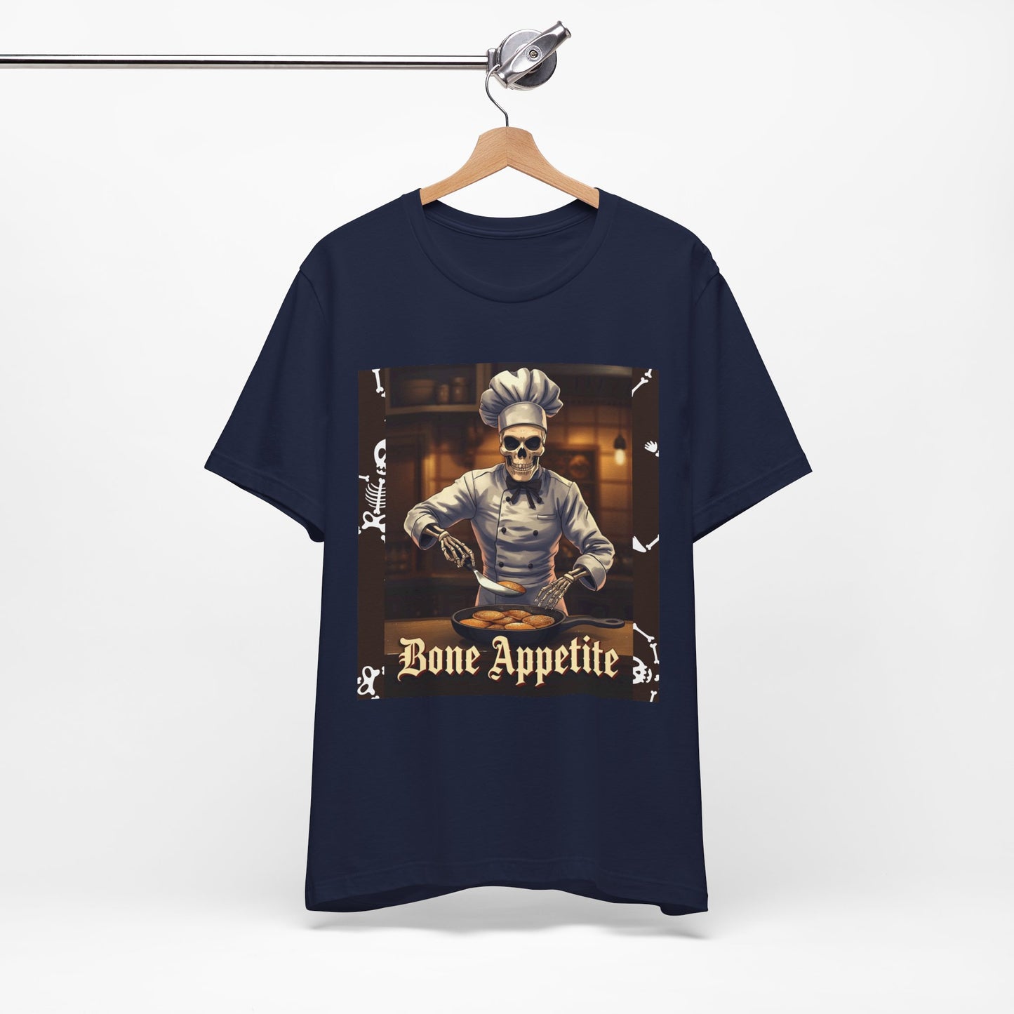 My Gothic Girl "Bone Appetite" Graphic T-Shirt Unisex Gothic Dark Fashion Casual Wear