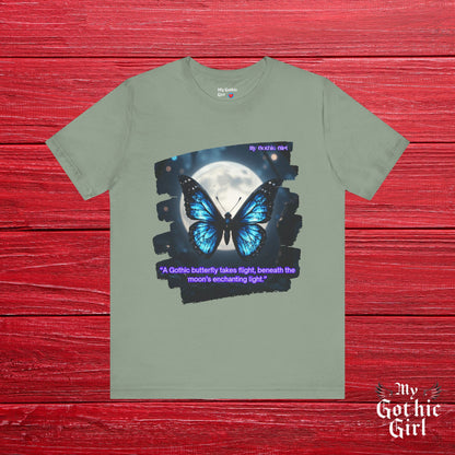 My Gothic Girl Graphic Tee – Whimsy Goth Streetwear, Dark Poetry Fashion, Alt Aesthetic Apparel