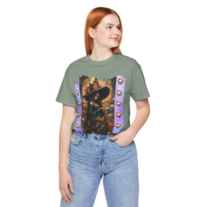My Gothic Girl Dia De Los Muertos Graphic Tee – Gothic Streetwear, Whimsy Goth, Dark Poetry Alt Fashion
