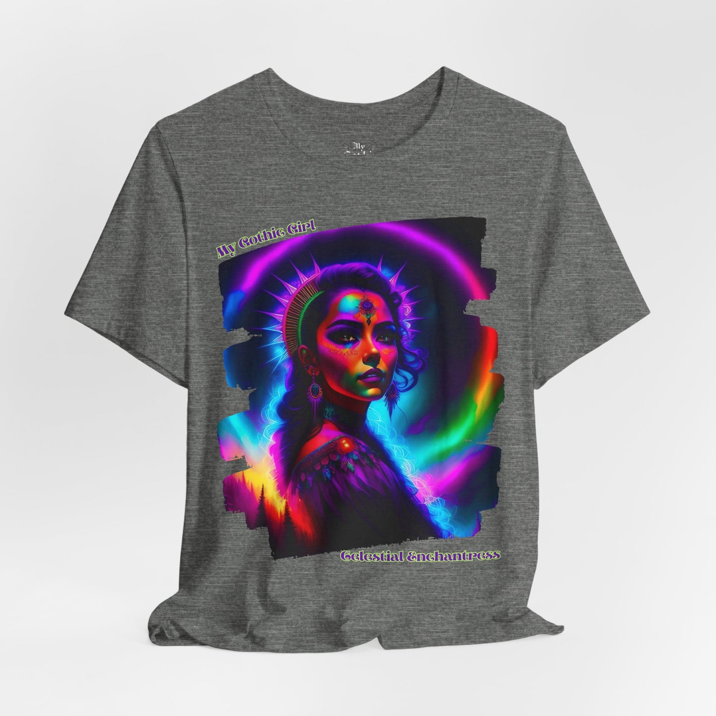Celestial Enchantress Poetic Goth Graphic Tee – My Gothic Girl