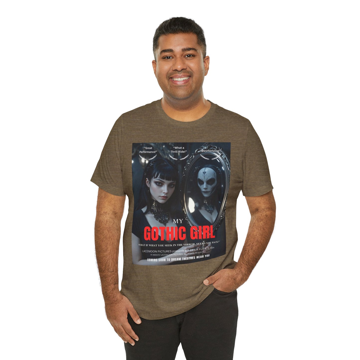 My Gothic Girl Graphic Tee – Whimsy Goth Streetwear, Dark Poetry Fashion, Alt Aesthetic Apparel