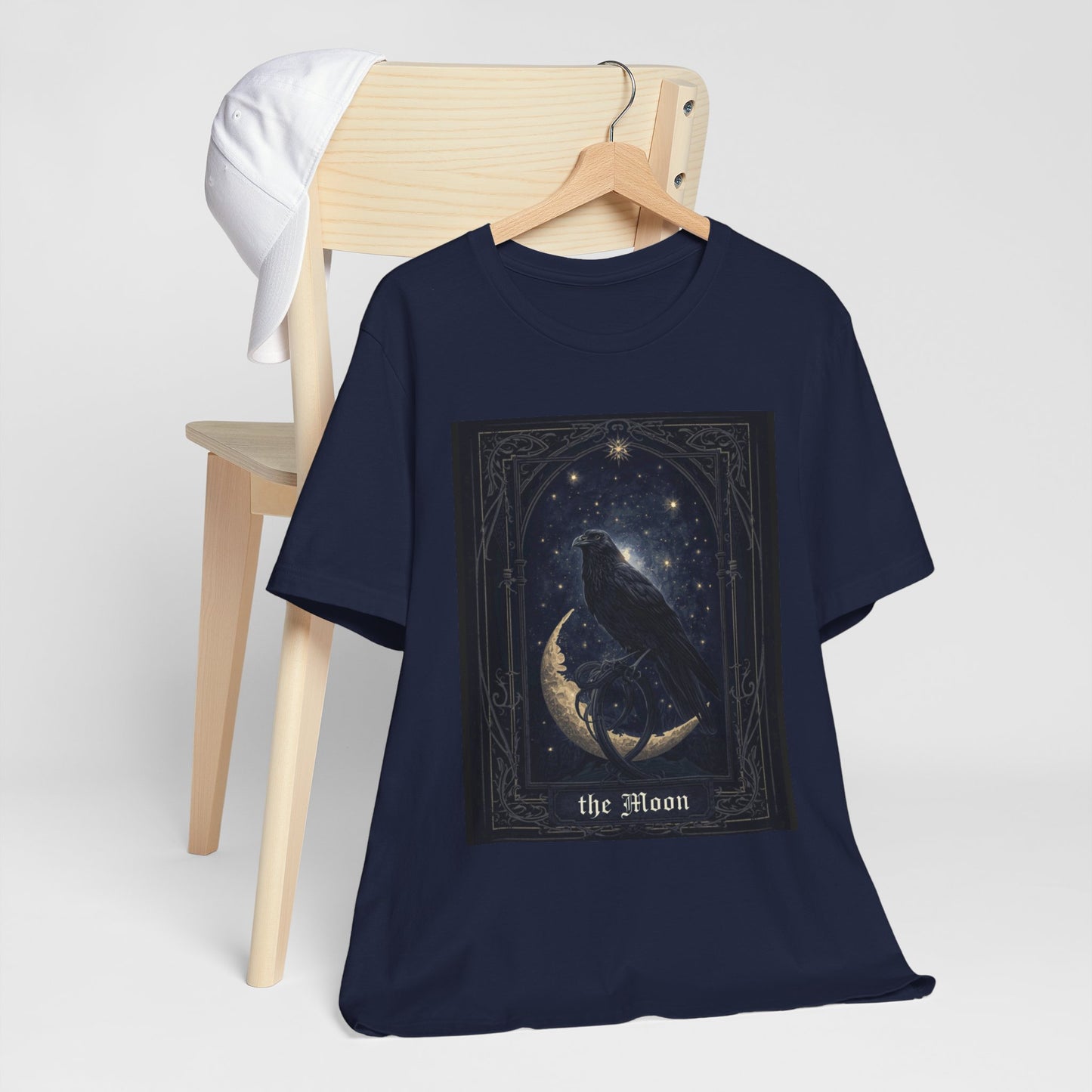 My Gothic Girl "Raven Moon" Graphic T-Shirt Unisex Gothic Dark Fashion Casual Wear