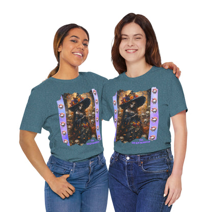 My Gothic Girl Dia De Los Muertos Graphic Tee – Gothic Streetwear, Whimsy Goth, Dark Poetry Alt Fashion