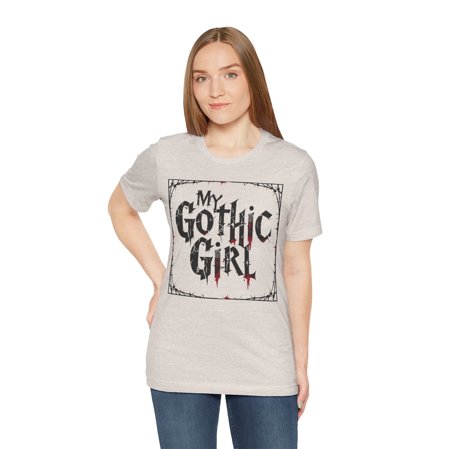 My Gothic Girl Graphic Poetic Goth Graphic Tee – My Gothic Girl