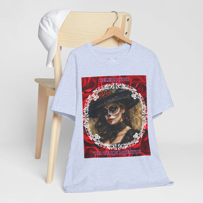 My Gothic Girl Dia De Los Muertos Graphic Tee – Gothic Streetwear, Whimsy Goth, Dark Poetry Alt Fashion