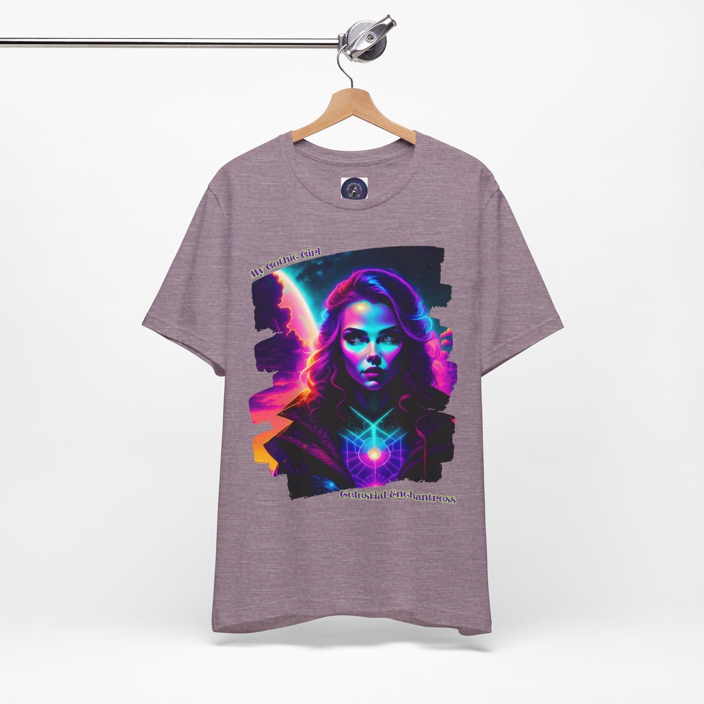 Celestial Enchantress Poetic Goth Graphic Tee – My Gothic Girl