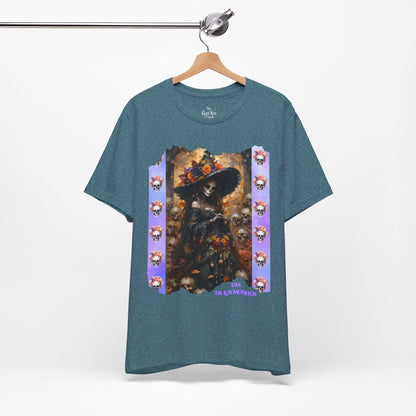 My Gothic Girl Dia De Los Muertos Graphic Tee – Gothic Streetwear, Whimsy Goth, Dark Poetry Alt Fashion