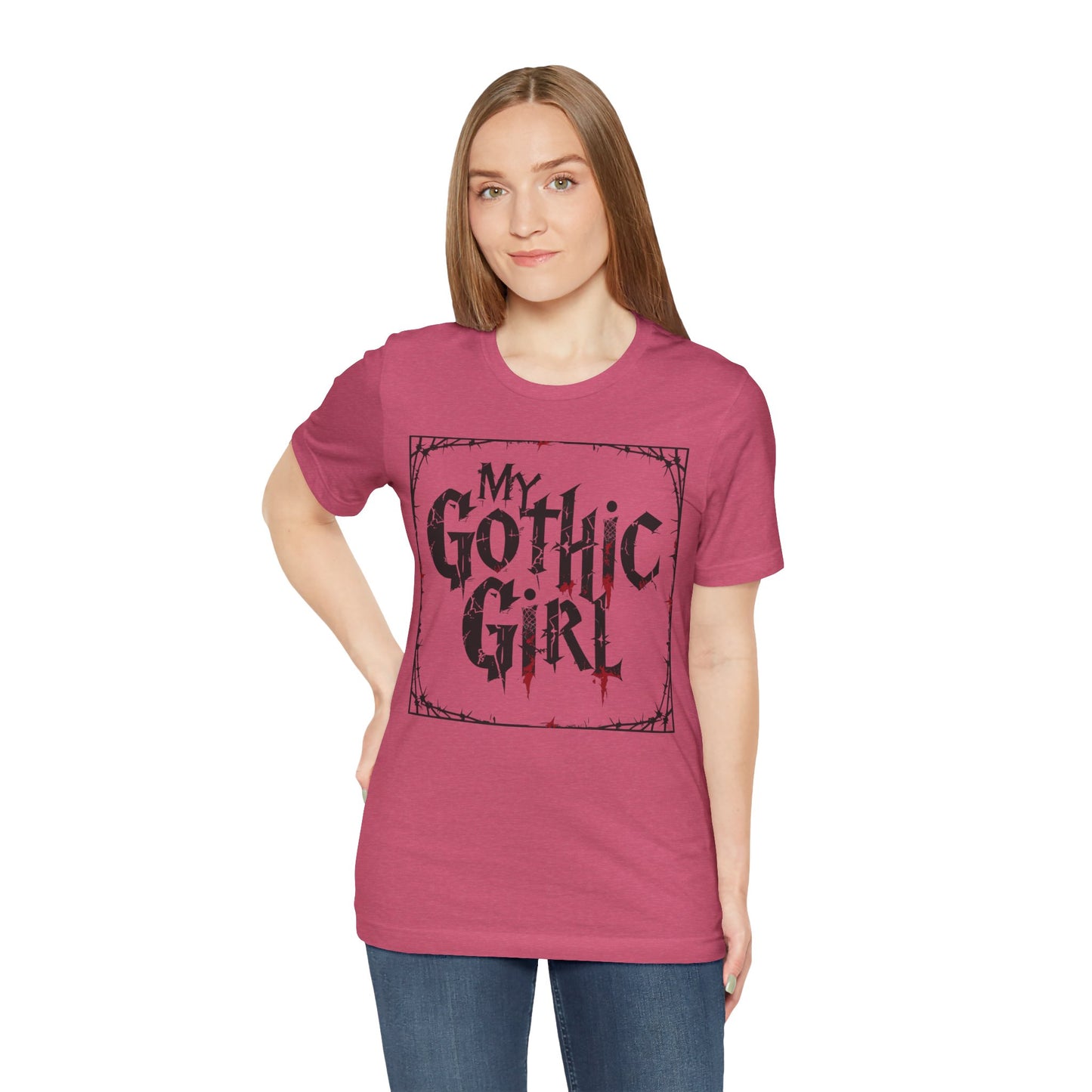 My Gothic Girl Graphic Poetic Goth Graphic Tee – My Gothic Girl