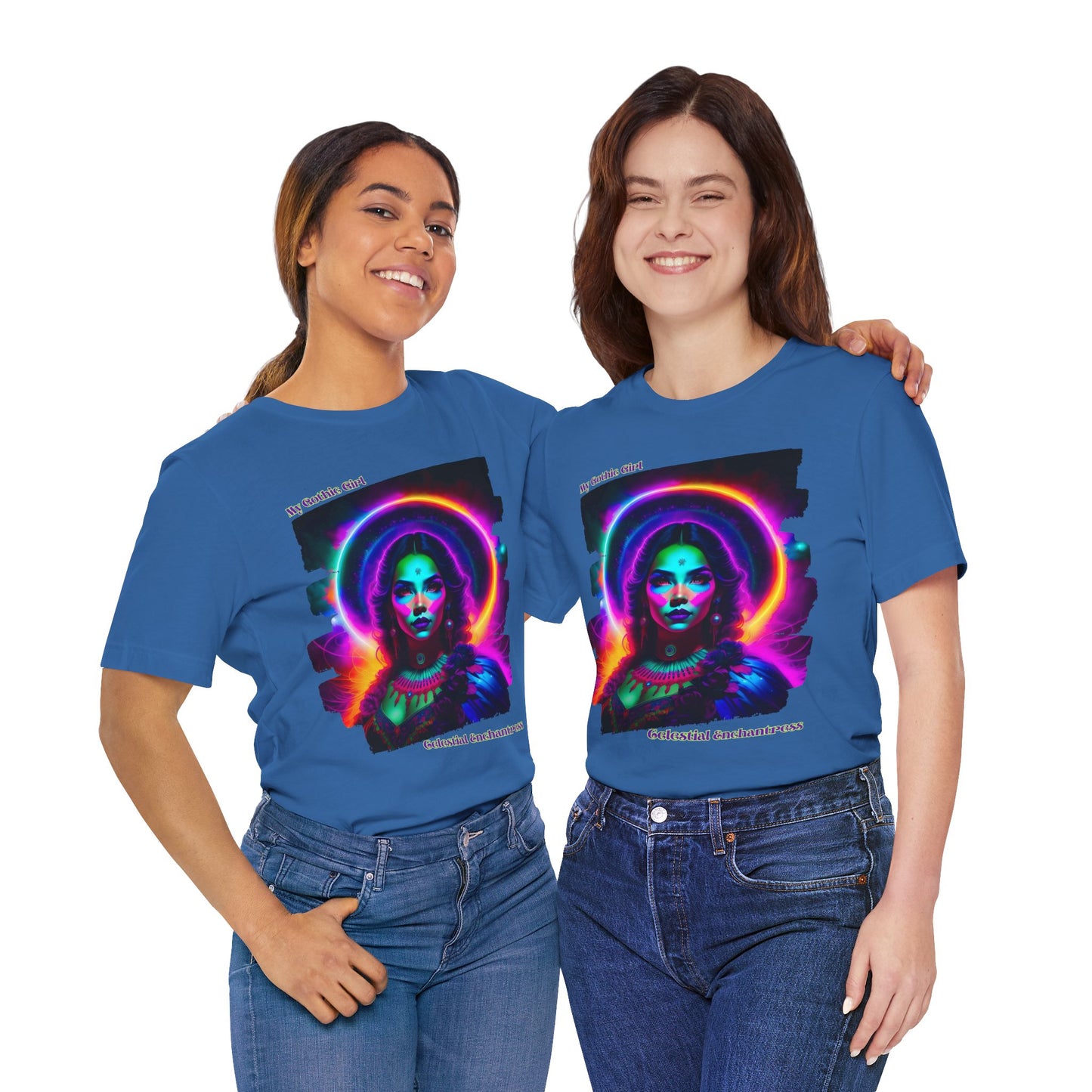 Celestial Enchantress Poetic Goth Graphic Tee – My Gothic Girl