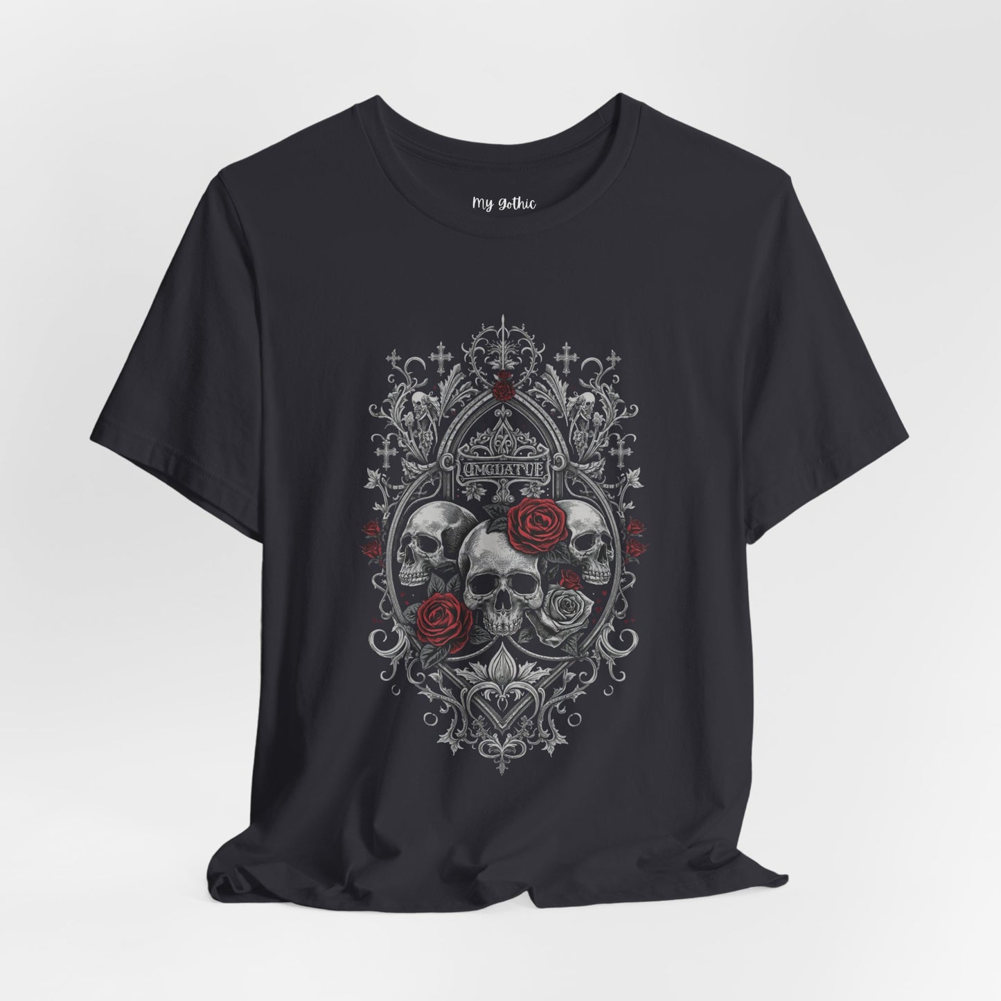 Skull & Roses Gothic Tee