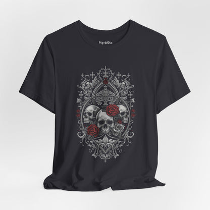 Skull & Roses Gothic Tee