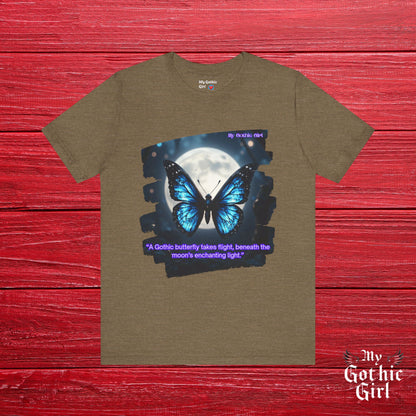 My Gothic Girl Graphic Tee – Whimsy Goth Streetwear, Dark Poetry Fashion, Alt Aesthetic Apparel